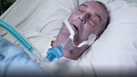 Imagen del coruñés que figura en las cajetillas de tabaco Imagen del coruñés que figura en las cajetillas de tabaco