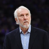 Gregg Popovich, durante un partido con los Spurs Gregg Popovich, durante un partido con los Spurs