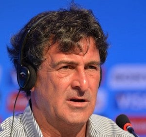 El argentino Mario Kempes El argentino Mario Kempes