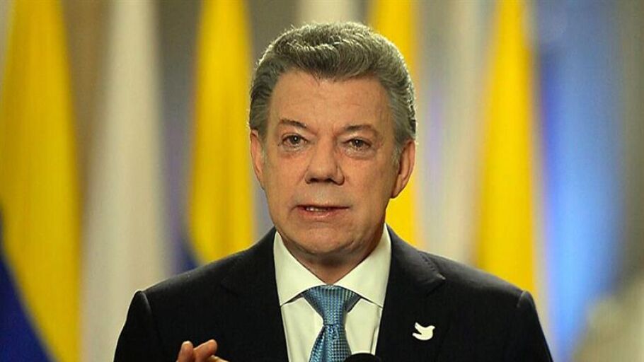 El presidente de Colombia, Juan Manuel Santos