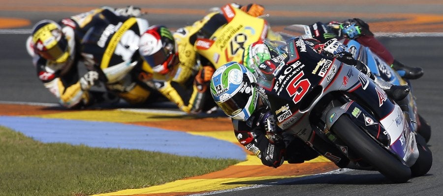 Zarco, en el GP de Cheste Zarco, en el GP de Cheste