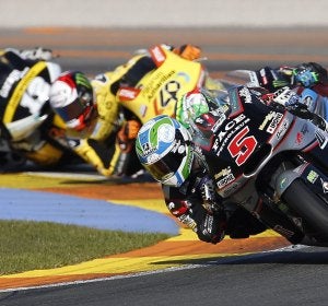 Zarco, en el GP de Cheste Zarco, en el GP de Cheste