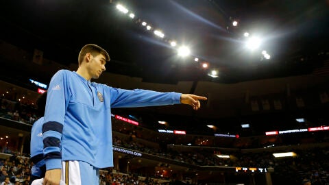 Hernang&oacute;mez en un partido