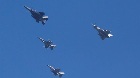 Aviones de combate Eurofighter (Archivo)