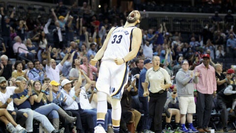 Gasol, con los Grizzlies