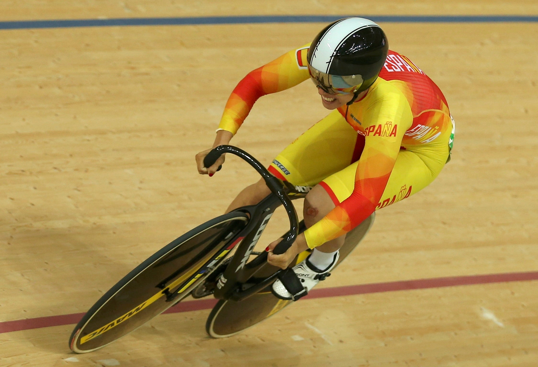 Tania Calvo: "Estoy muy contenta con la medalla de oro" Tania Calvo: "Estoy muy contenta con la medalla de oro"