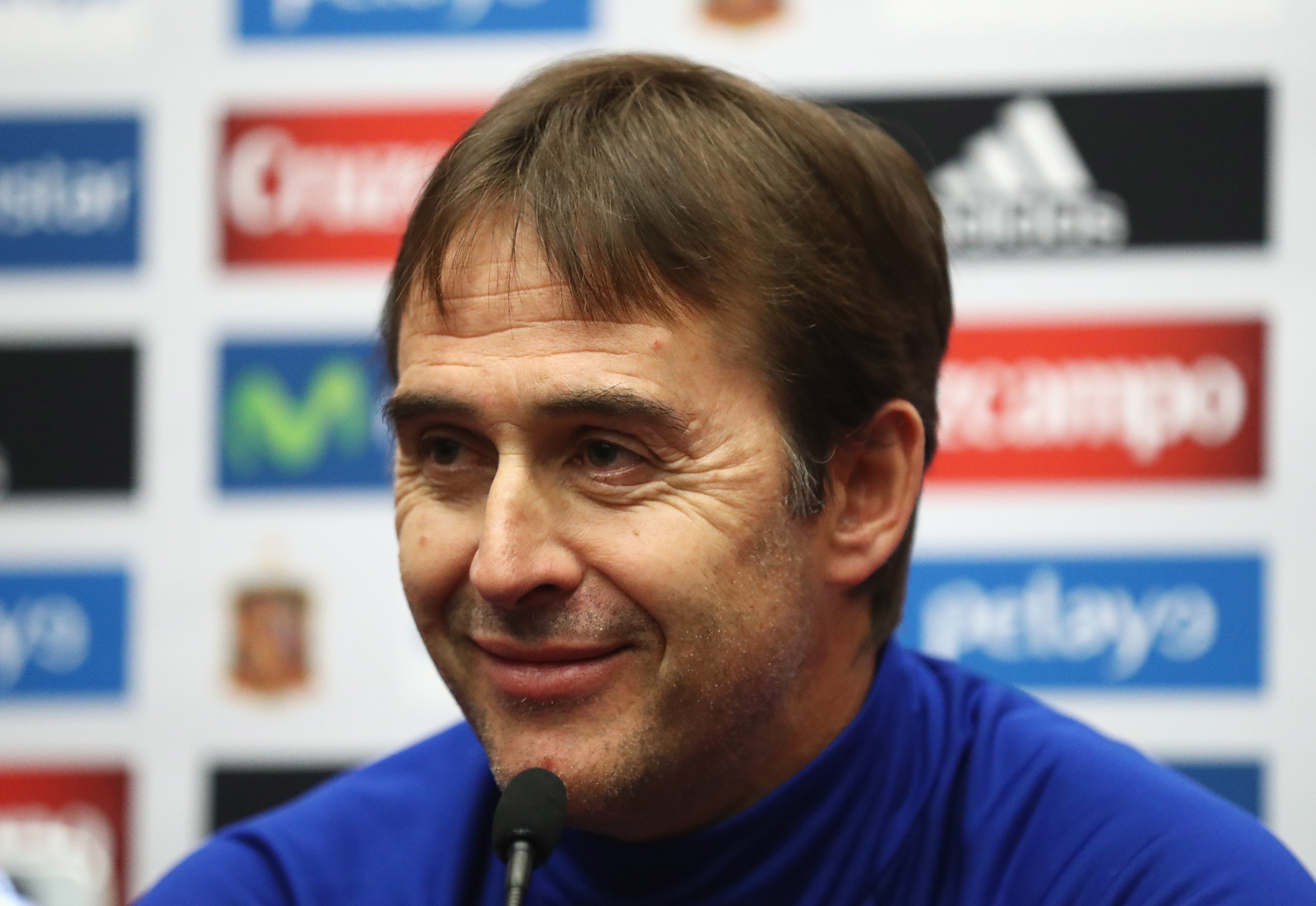 Lopetegui: "Jugamos en un gran estadio ante un rival histórico" Lopetegui: "Jugamos en un gran estadio ante un rival histórico"