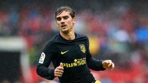 Griezmann, en un partido del Atl&eacute;tico de Madrid