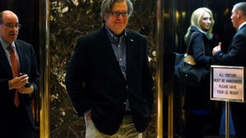 Stephen Bannon, consejero de Trump