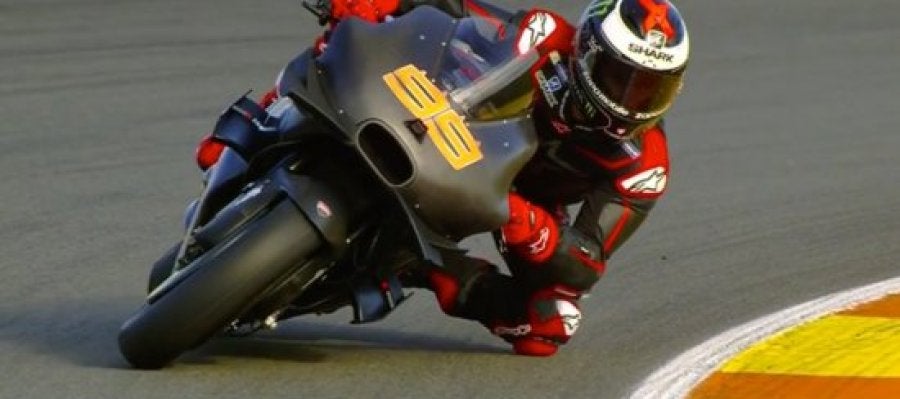 Jorge Lorenzo estrena la Ducati Jorge Lorenzo estrena la Ducati
