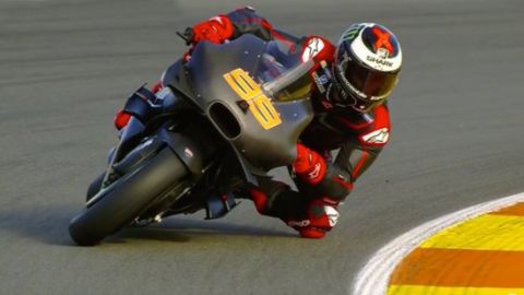 Jorge Lorenzo estrena la Ducati