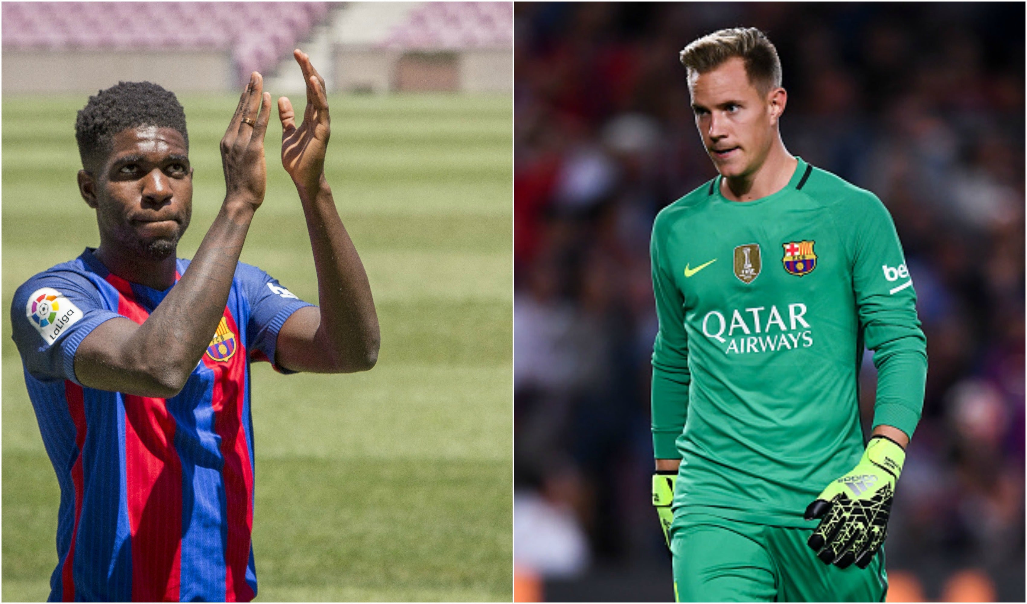 La contundente respuesta de Ter Stegen a un usuario que le preguntó si Umtiti debía ser titular pese a ser negro La contundente respuesta de Ter Stegen a un usuario que le preguntó si Umtiti debía ser titular pese a ser negro
