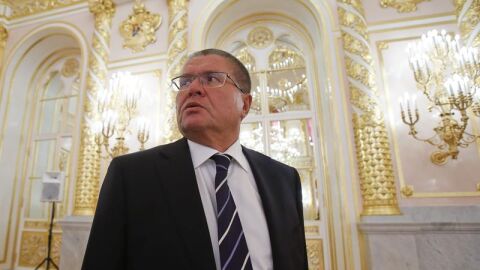 El ministro de Econom&iacute;a ruso, Alex&eacute;i Uliuk&aacute;yev