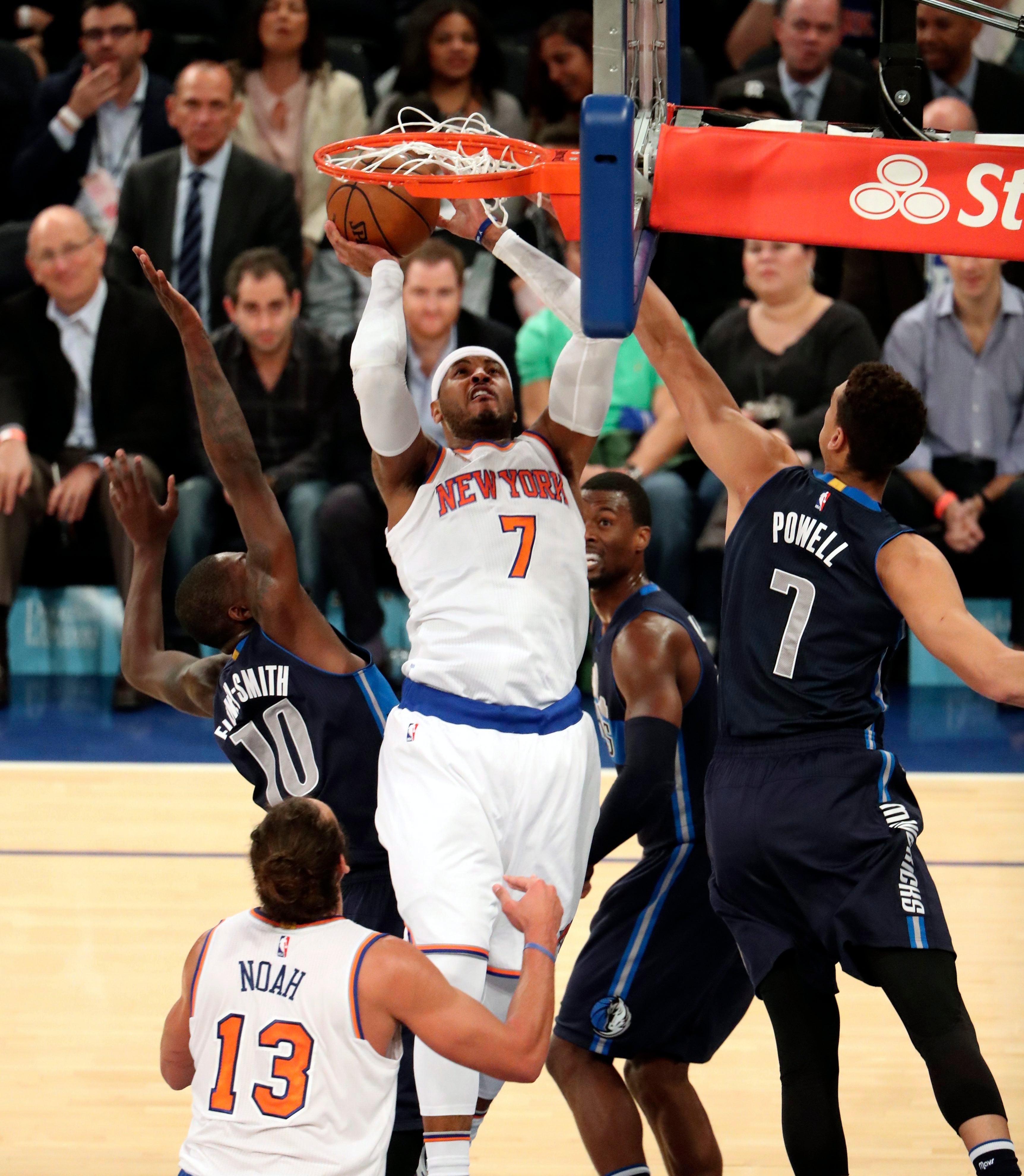 Los Knicks de Willy Hernangómez se llevan el duelo ante los Mavericks Los Knicks de Willy Hernangómez se llevan el duelo ante los Mavericks
