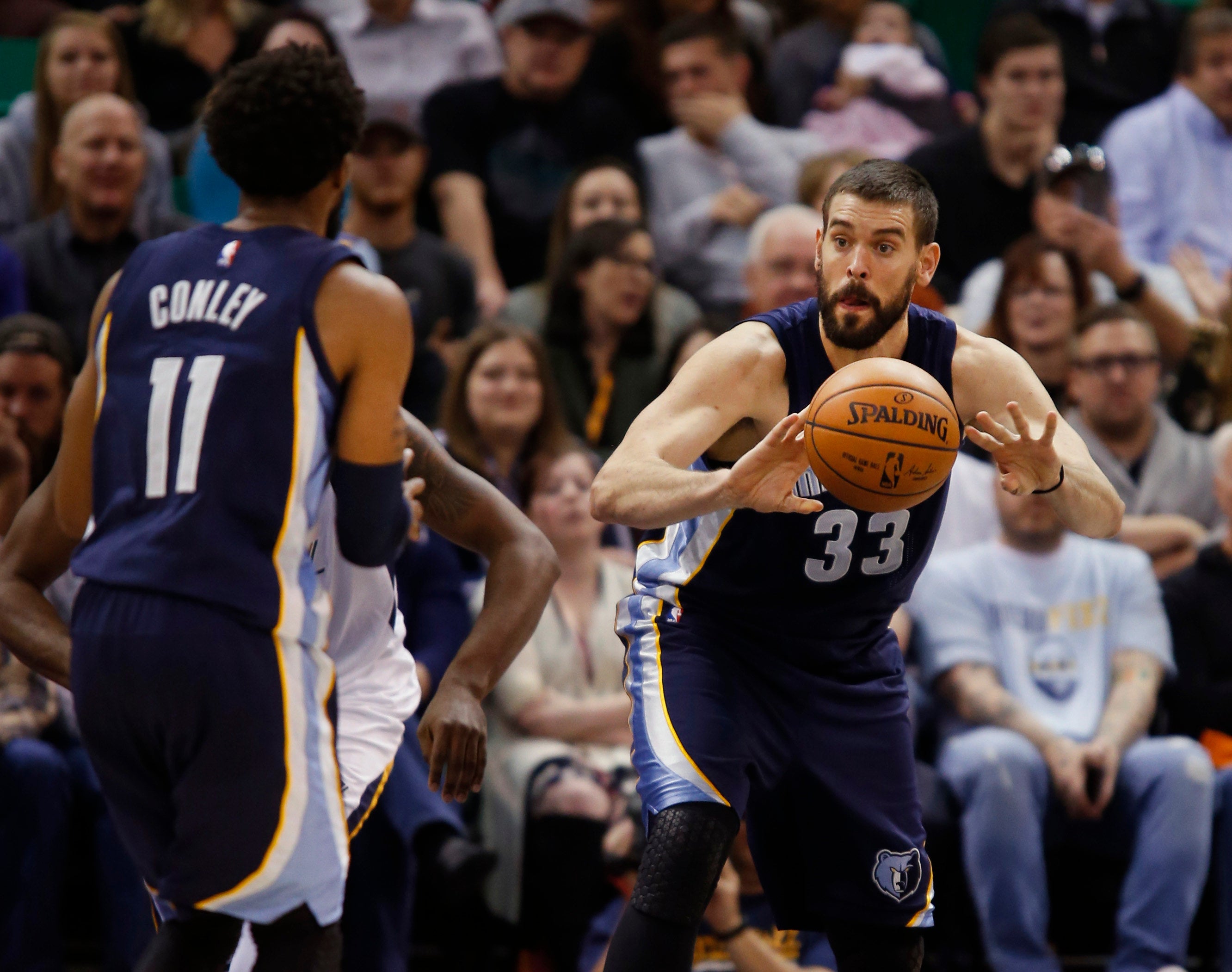 Un gran Marc Gasol comanda el triunfo de los Grizzlies en Utah Un gran Marc Gasol comanda el triunfo de los Grizzlies en Utah