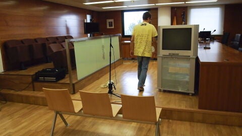 Sala de vista de la Audiencia provincial de Castell&oacute;n