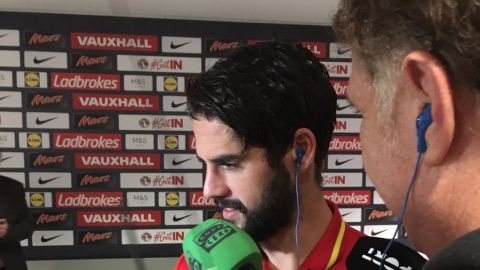 Isco tras el partido ante Inglaterra