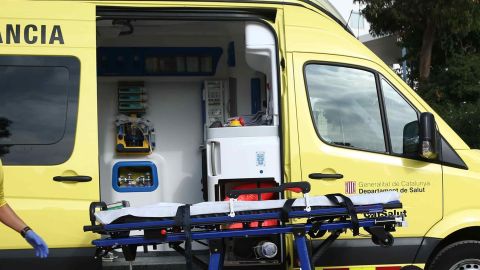 Ambulancia del Sistema de Emergencias M&eacute;dicas (SEM) de Catalu&ntilde;a