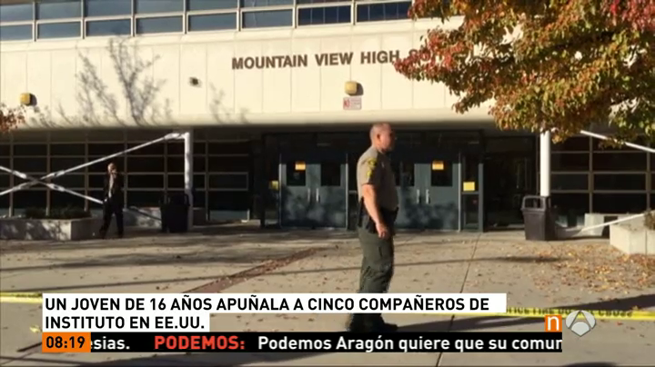 Un joven de 16 años apuñala a cinco estudiantes en un instituto de Utah Un joven de 16 años apuñala a cinco estudiantes en un instituto de Utah