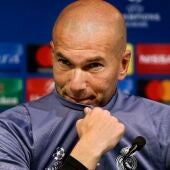 Zidane, en rueda de prensa