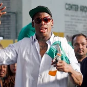 El exjugador de la NBA Dennis Rodman El exjugador de la NBA Dennis Rodman