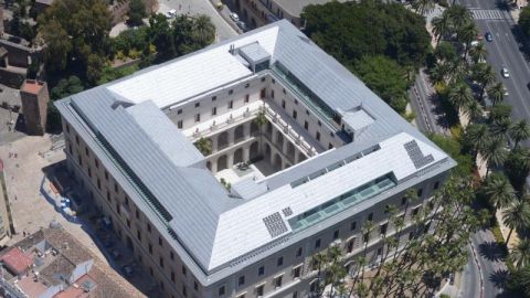 El Palacio de la Aduana albergar&aacute; desde el 12 de diciembre de 2016 el Museo de Bellas Artes y Arqueol&oacute;gico de M&aacute;laga