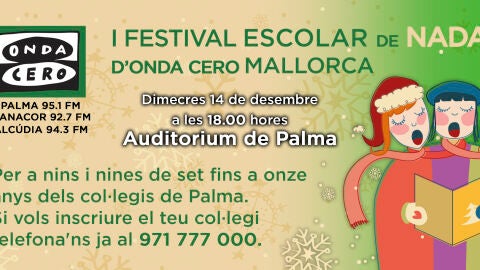 I Festival Escolar de Navidad de Onda Cero Mallorca
