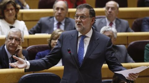Mariano Rajoy en el Senado