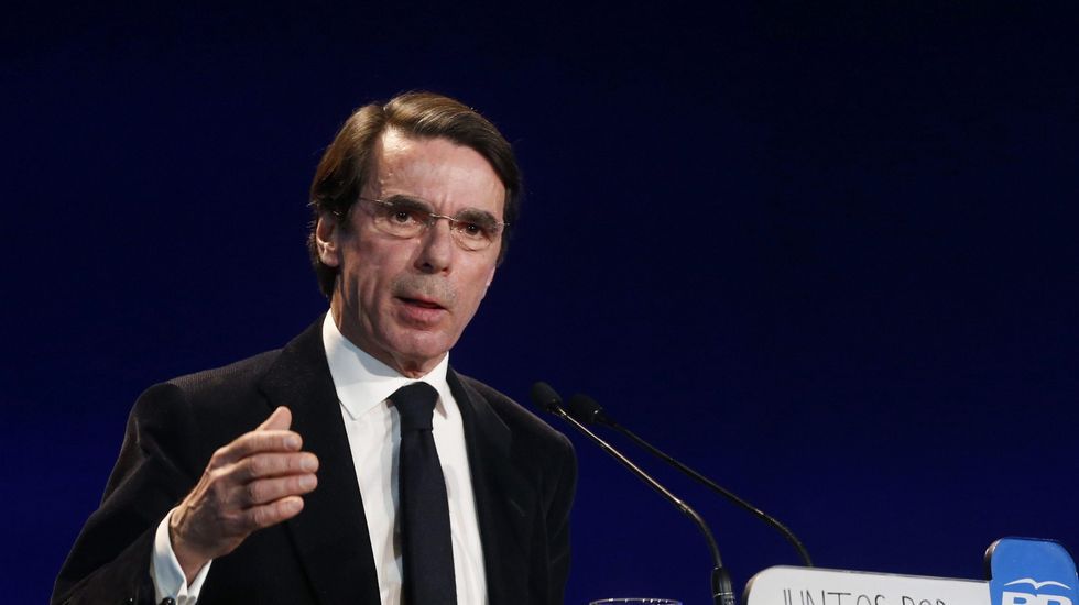 Personas físicas: "José María Aznar quería librarse del Congreso del PP para ir a la maratón de Méjico" Personas físicas: "José María Aznar quería librarse del Congreso del PP para ir a la maratón de Méjico"