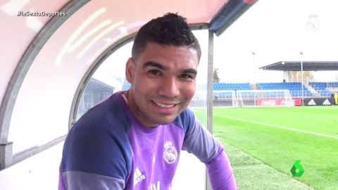 Frame 16.570149 de: Casemiro vuelve a entrenar con el grupo y apunta al Cl&aacute;sico