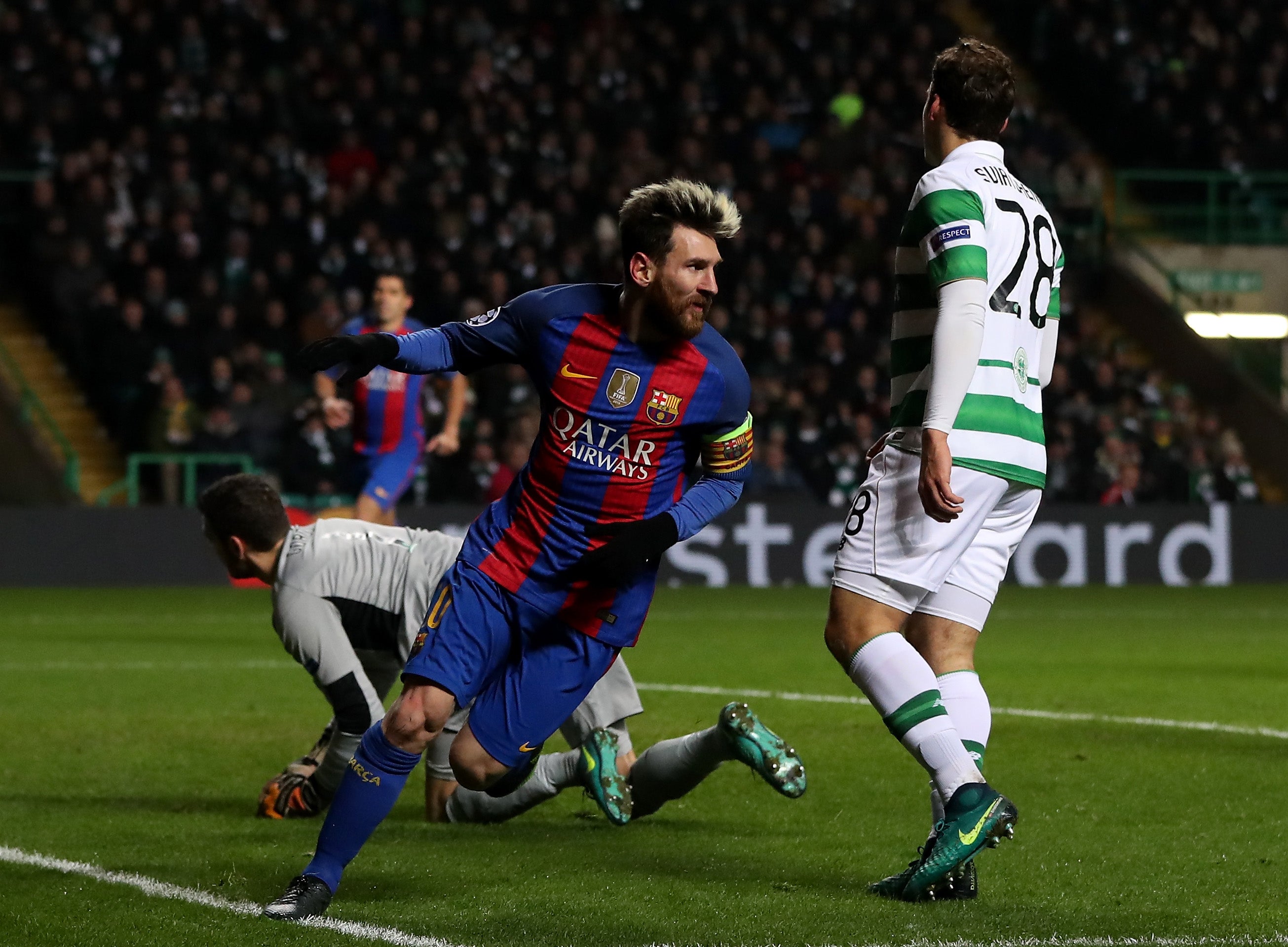 Celtic 0 - 2 Barcelona. Messi vuelve para meter al Barcelona en octavos Celtic 0 - 2 Barcelona. Messi vuelve para meter al Barcelona en octavos