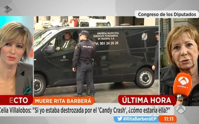 La tele con Monegal: "La intervención más impactante del fallecimiento de Rita Barberá ha sido en 'Espejo Público'" La tele con Monegal: "La intervención más impactante del fallecimiento de Rita Barberá ha sido en 'Espejo Público'"
