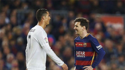 Cristiano Ronaldo y Messi