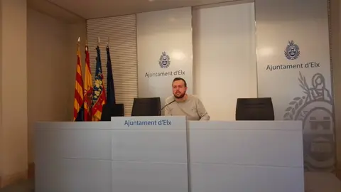 Antonio García, concejal de Parques y Jardines Elche