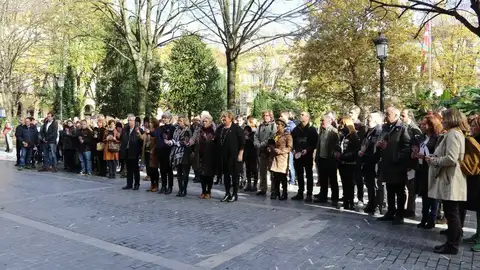 Concentración contra la violencia de genero. Concentración contra la violencia de genero.