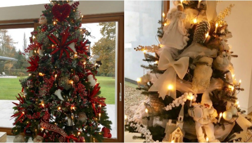 El antes y el después del árbol de Navidad de Koeman