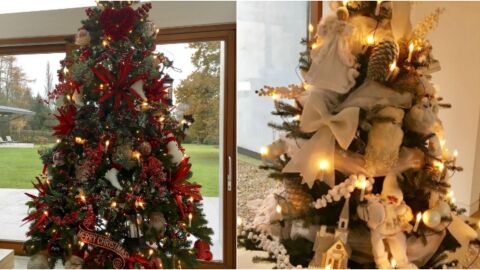 El antes y el despu&eacute;s del &aacute;rbol de Navidad de Koeman