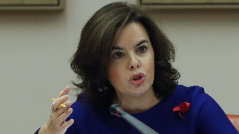 Soraya S&aacute;enz de Santamar&iacute;a, vicepresidenta del Gobierno