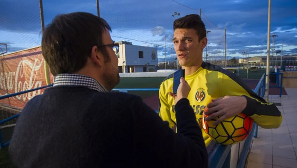 Adrián Marín en su época en el Villarreal Adrián Marín en su época en el Villarreal