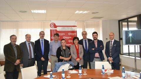 Miembros del jurado de los Premios de la C&aacute;mara de Comercio.