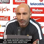 Abelardo en rueda de prensa Abelardo en rueda de prensa