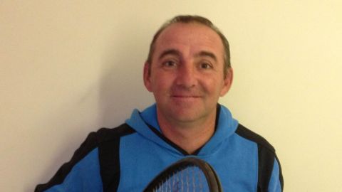 Toni Colom, entrenador de tenis en categor&iacute;as inferiores.