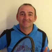 Toni Colom, entrenador de tenis en categorías inferiores.