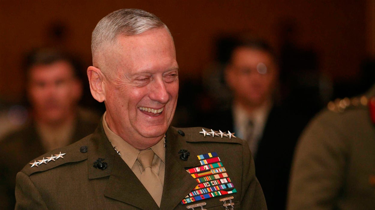 'Perro Loco', el apodo del general que tendrá el Pentágono a su cargo bajo el mandato de Donald Trump 'Perro Loco', el apodo del general que tendrá el Pentágono a su cargo bajo el mandato de Donald Trump