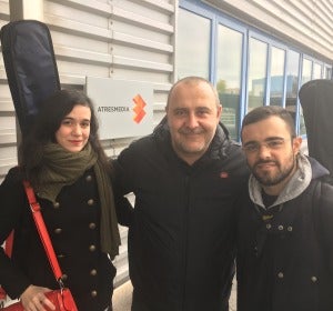 Alba Martín 'Álmar, Carlos Rodríguez y José García Alba Martín 'Álmar, Carlos Rodríguez y José García