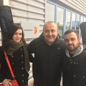 Alba Martín 'Álmar, Carlos Rodríguez y José García Alba Martín 'Álmar, Carlos Rodríguez y José García