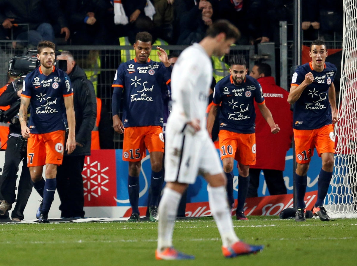 Batacazo del PSG de Unai Emery en casa del Montpellier Batacazo del PSG de Unai Emery en casa del Montpellier