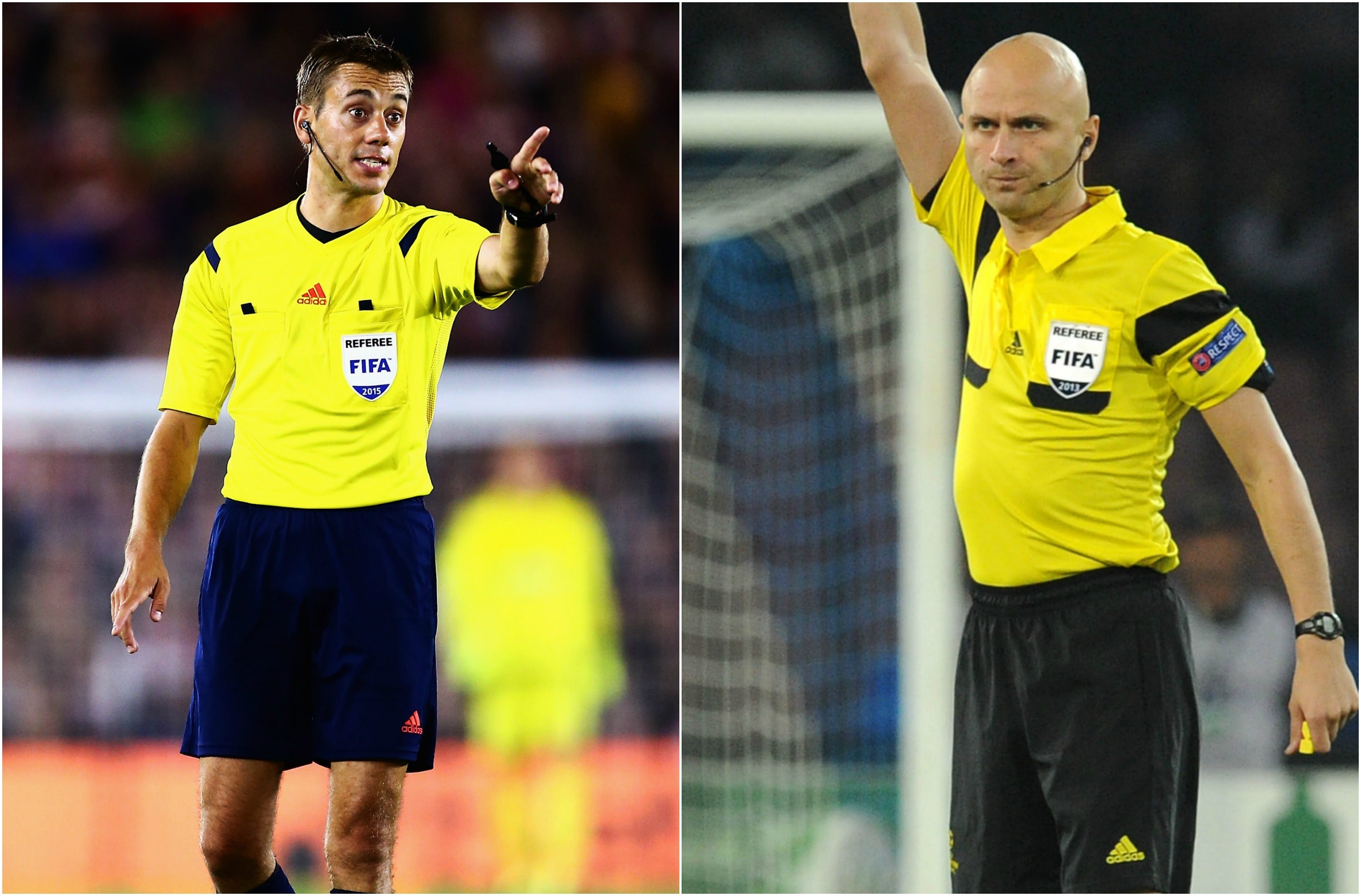 Clement Turpin arbitrará el Bayern-Atlético y Sergei Karasev, el Barcelona-Borussia Mönchengladbach Clement Turpin arbitrará el Bayern-Atlético y Sergei Karasev, el Barcelona-Borussia Mönchengladbach