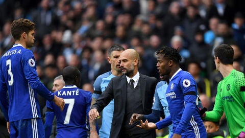 Guardiola, al finalizar el City-Chelsea