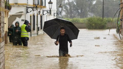 Inundaciones en M&aacute;laga